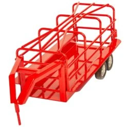 Little Buster Toys Red Gooseneck Ranch Trailer -Cinc Clothing Shop 200841 2