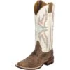 Justin Boots Women's Bent Rail Tan Puma Cowhide Cowgirl Boots -Cinc Clothing Shop 21996 default l
