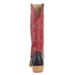 Hondo Enterprises Inc Men's Maple Crazy Horse Roughout Vamp 16in. Red Calf Top -Cinc Clothing Shop 2230 4