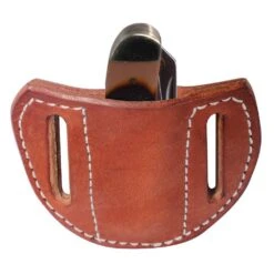 Professionals Choice Harness Leather Trapper Style Knife Sheath