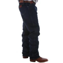 Wrangler Men's 20X Original Fit Stone Dark Jeans -Cinc Clothing Shop 22MWXSN side1