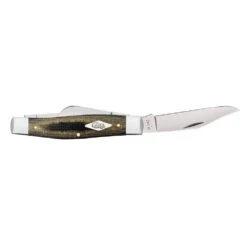 Case Green & Black Micarta - Large Stockman -Cinc Clothing Shop 23476 C SP Knife 349 10375 SS LargeStockman PT03