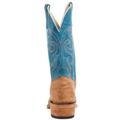 Olathe Boot Company Men`s Ride Ready Tan Washed Shoulder 13in Aqua Buffamonte Top KS Toe Boot -Cinc Clothing Shop 257079 4