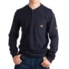 Rasco Fr Men's Navy LS Work Tshirt -Cinc Clothing Shop 25848 default l