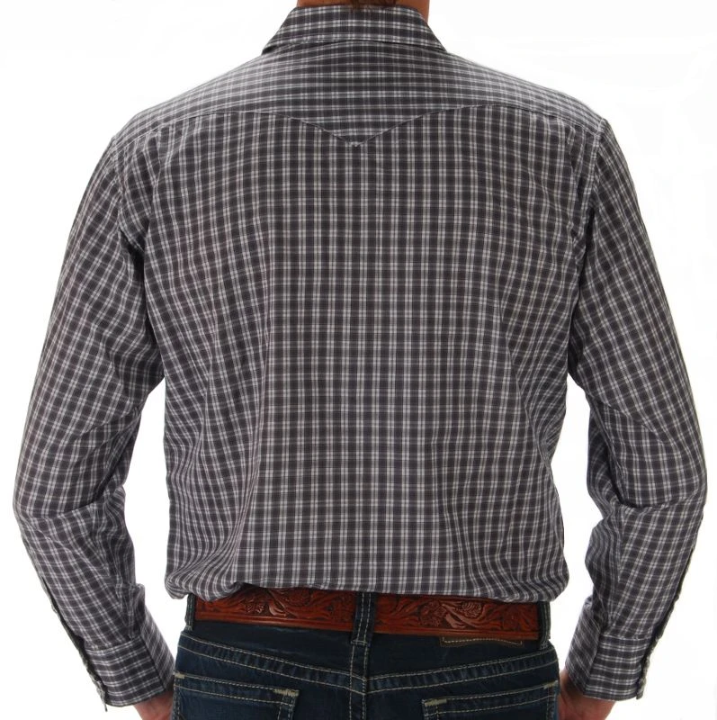Panhandle Men's Plaid Snap Shirt 4 Panhandle Men's Plaid Snap Shirt - Image 2
