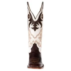 Hondo Enterprises Inc Mens Hondo Spanish Shoulder Chocolate Cowhide Cowboy Boots -Cinc Clothing Shop 3204 1