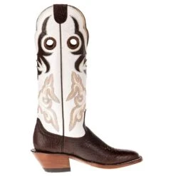 Hondo Enterprises Inc Mens Hondo Spanish Shoulder Chocolate Cowhide Cowboy Boots -Cinc Clothing Shop 3204 4