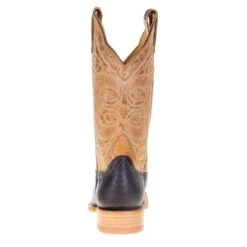 Hondo Enterprises Inc Men's Hondo Chocolate Spanish Shoulder 13in. Tan Oryx Carter Top Boots -Cinc Clothing Shop 3211 31