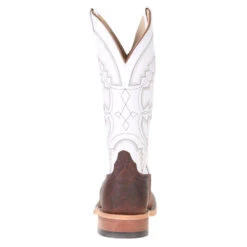 Anderson Bean Men's Anderson Bean Saddle Elk Butt 13in. White Glove Top Square Toe Cowboy Boot -Cinc Clothing Shop 321280 3