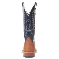 Men's Anderson Bean Saddle Elk Butt 13in. Regal Blue Luster Kid Top Cowboy Boot -Cinc Clothing Shop 321605 3