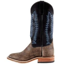 Anderson Bean Men's Ride Ready Natural Boar 13in. Black Mad Dog Goat Top Boot -Cinc Clothing Shop 330765 3