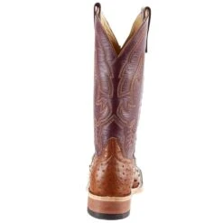 Anderson Bean Men'sAnderson Bean Peanut Full Quill Ostrich 13in. Burgundy Glove Top Boots 11 Anderson Bean Men'sAnderson Bean Peanut Full Quill Ostrich 13in. Burgundy Glove Top Boots -Cinc Clothing Shop 332396 4