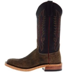 Anderson Bean Men's Ride Ready Tan Safari Cape Buffalo Black Buffamonte -Cinc Clothing Shop 332420 03