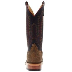 Anderson Bean Men's Ride Ready Tan Safari Cape Buffalo Black Buffamonte -Cinc Clothing Shop 332420 04