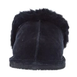 Minnetonka Women Black Sheepskin Slide -Cinc Clothing Shop 3329 02