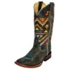 Ferrini Women's Distressed Black Aztec Cowgirl Boots -Cinc Clothing Shop 35851 default l