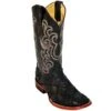 Ferrini Men's Black Ostrich Patchwork Cowboy Boots -Cinc Clothing Shop 35932 default l