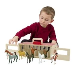 Melissa And Doug Take Along Show Horse Stable Play Set -Cinc Clothing Shop 3744 1