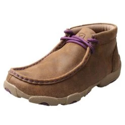 Twisted X Kid's Twisted X Bomber & Purple Driving Mocs
