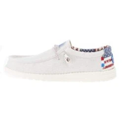 Heydude Men's Hey Dude Wally Patriotic Off White Casual 9 Heydude Men's Hey Dude Wally Patriotic Off White Casual -Cinc Clothing Shop 40001 1K1 03