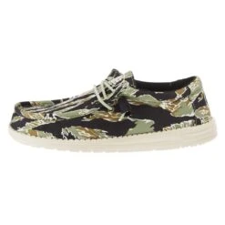 Heydude Men's Hey Dude Wally Tiger Camo Casual Shoe -Cinc Clothing Shop 40004 9CJ 03