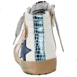 Shu Shop Kids Roxanne Mauve High Top Casual Shoe -Cinc Clothing Shop 401 531 04