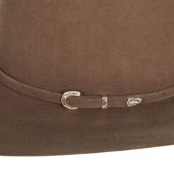 American Hats 40x Pecan 4 1/4in Brim Felt Cowboy Hat -Cinc Clothing Shop 40XPECS42 2