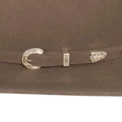 American Hats 40x Pecan 4 1/4in Brim Felt Cowboy Hat -Cinc Clothing Shop 40XPECS42 4