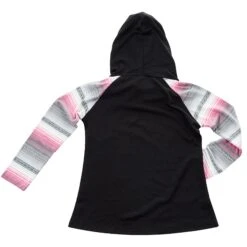 Cowgirl Hardware Girls Hardware Serape Sleeve Hoody -Cinc Clothing Shop 415477 010 K 04