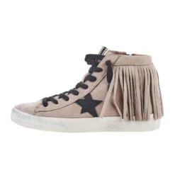 Shu Shop Ladies Taupe High Top Ruth Casual Shoe -Cinc Clothing Shop 444 260 3