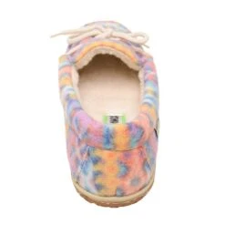 Minnetonka Women`s E Oak Orange Sunset Slipper -Cinc Clothing Shop 4628 3