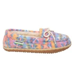 Minnetonka Women`s E Oak Orange Sunset Slipper -Cinc Clothing Shop 4628 4