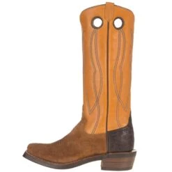 Rios Of Mercedes Ride Ready Choc Bison Cowboy Boots -Cinc Clothing Shop 4917N 2