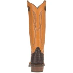 Rios Of Mercedes Ride Ready Choc Bison Cowboy Boots -Cinc Clothing Shop 4917N 3