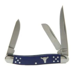 Cattlemans Cutlery Blue Stockman Knife