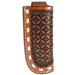 Twisted X Cognac/Snowflake Knife Sheath XW3-1