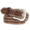 Western Fashion Men's NRS Tooled Single Stitch Belt -Cinc Clothing Shop 77419 default l