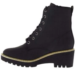 Corkys Footwear Women's Corky's Ghosted Black Bootie -Cinc Clothing Shop 80 9995 BLCK 03