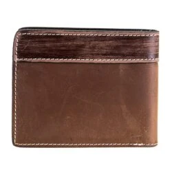 Gem Dandy Accessories Men's Leather Bi Fold Wallet With Tooled Accents -Cinc Clothing Shop 8146000 210 2