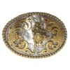 M&F Western Oval Berry Edge Bull Rider Belt Buckle -Cinc Clothing Shop 82458 default l