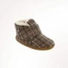Girl's Minnetonka Sawyer Brown Plaid Bootie -Cinc Clothing Shop 85535 default l