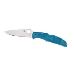 Spyderco Endura 4 Flat Ground Lightweight Blue C10FPBL