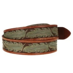 Gem Dandy Accessories Women's 1-1/2in. Tan Western Belt -Cinc Clothing Shop 8819790 210 1