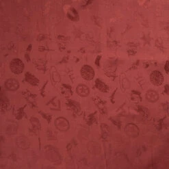 Wyoming Traders Men's Cranberry Cowboy Logo Wild Rag