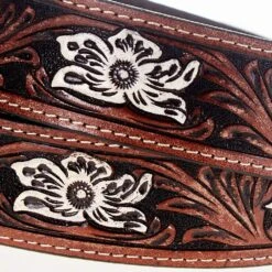 Gem Dandy Accessories Women`s Brown Painted Floral Belt -Cinc Clothing Shop 8842790 200 7080 1