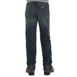 Wrangler Boys Retro Slim Straight Jeans -Cinc Clothing Shop 88BWZJM