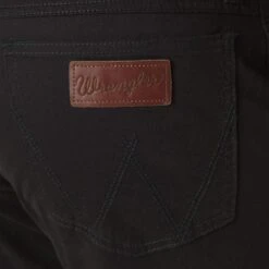 Wrangler Men's 88 Slim Straight Black Jeans 9 Wrangler Men's 88 Slim Straight Black Jeans -Cinc Clothing Shop 88MWZBK 4