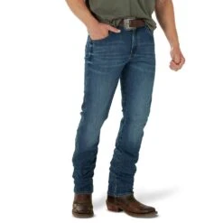 Wrangler Men's Retro 88 Slim Straight Jeans -Cinc Clothing Shop 88MWZHE 1