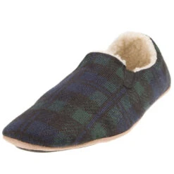 Pendleton Woolen Mills Inc. Nomad Plaid Blackwartch Slipper