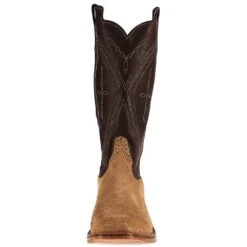 Men's NRS Ride Ready Rios Of Mercedes Tan Crazy Horse Roughout Chocolate Remuda Top Boots -Cinc Clothing Shop 9053T 1
